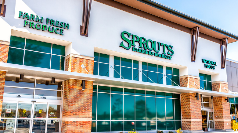 Storefront of Sprouts grocery store