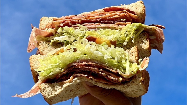 the BLAHS sandwich from jimmy johns