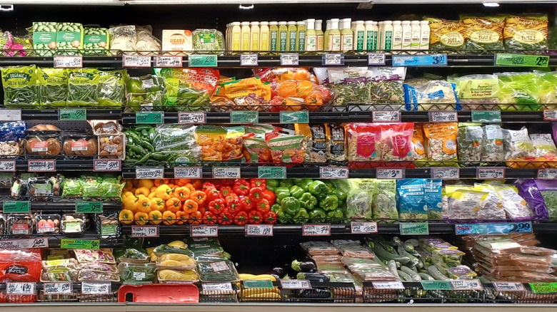 Trader Joe's produce aisle