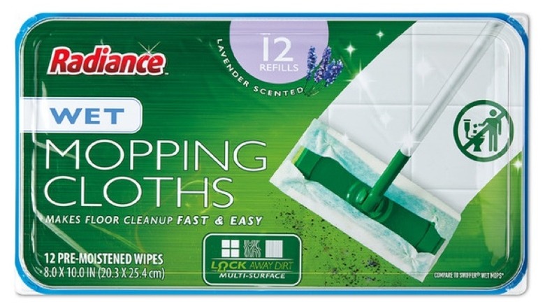 The Radiance Lavender Wet Floor Wipes from Aldi