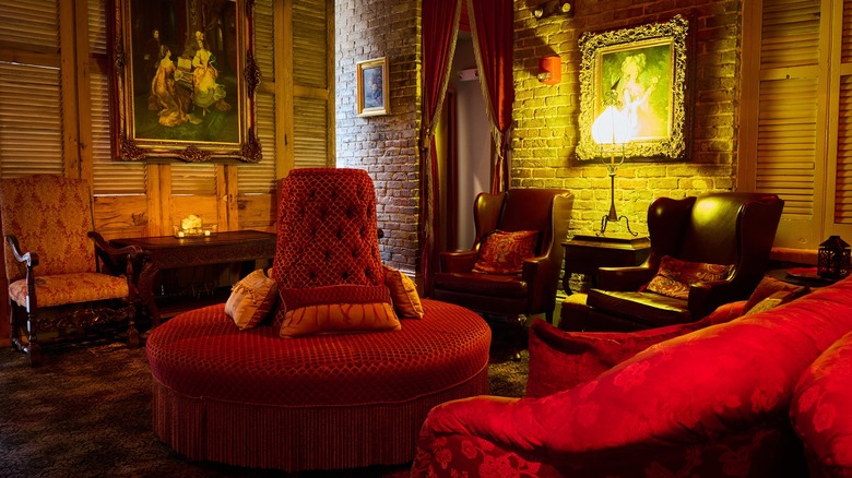 Seance room at Muriel's Jackson Square in New Orleans.