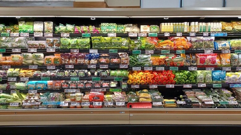 Produce section of Trader Joe's
