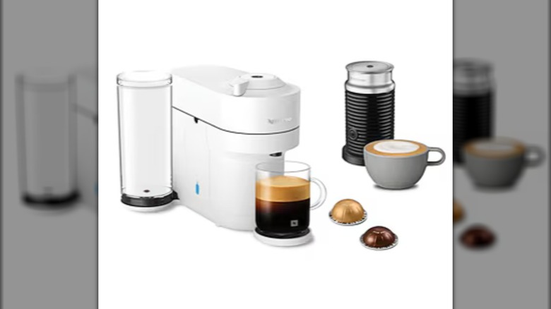 Nespresso Vertuo Pop+ Blue Bottle & Aeroccino3 Milk Frother