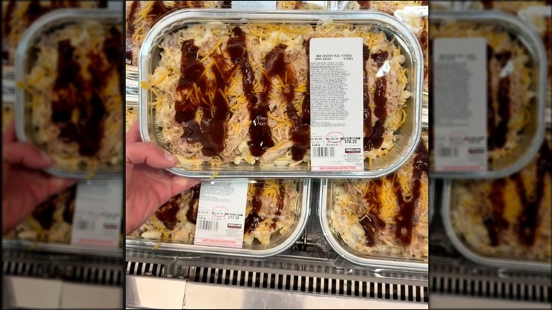 Costco BBQ chicken macaroni and cheese