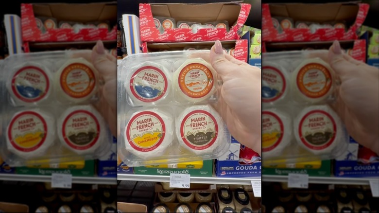 Four pack of Marin French cheese pack
