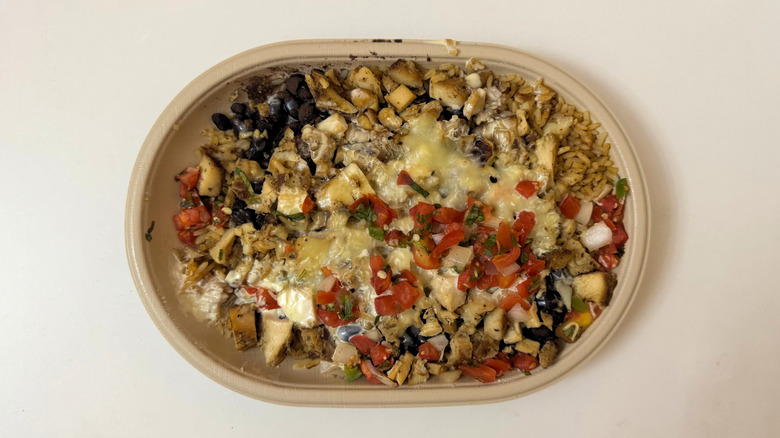 Moe Protein Bowl on white table