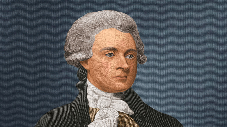 A painting of Thomas Jefferson
