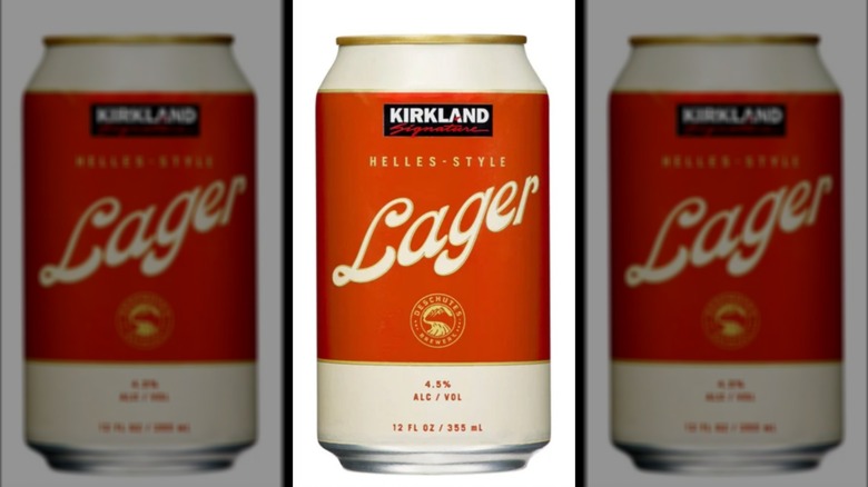 Costco Lager can