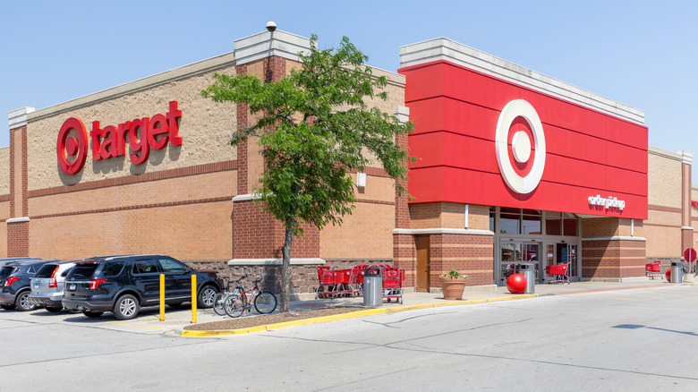 target storefront on a clear day