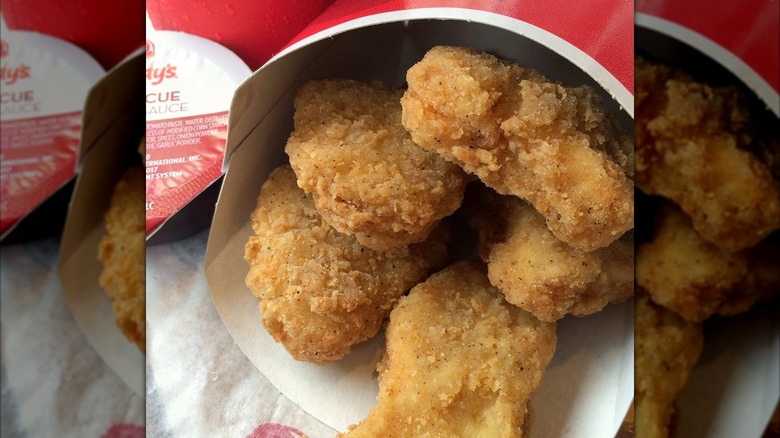 Wendy's pack of chicken nuggets