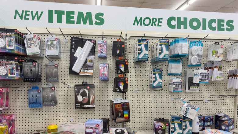A "More Choices" section at Dollar Tree