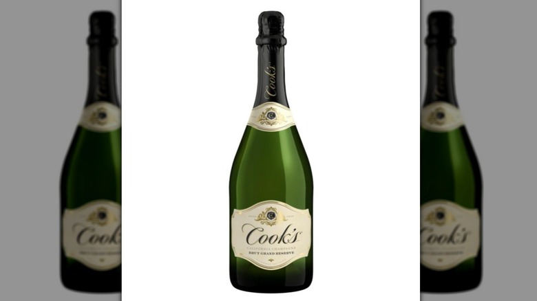 Cook's sparkling wine, a Champagne from California