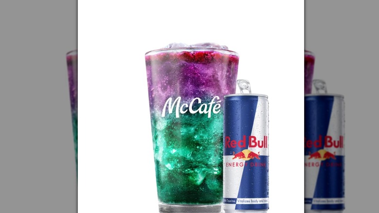 Image of McDonald's Red Bull Dragonberry Energizer