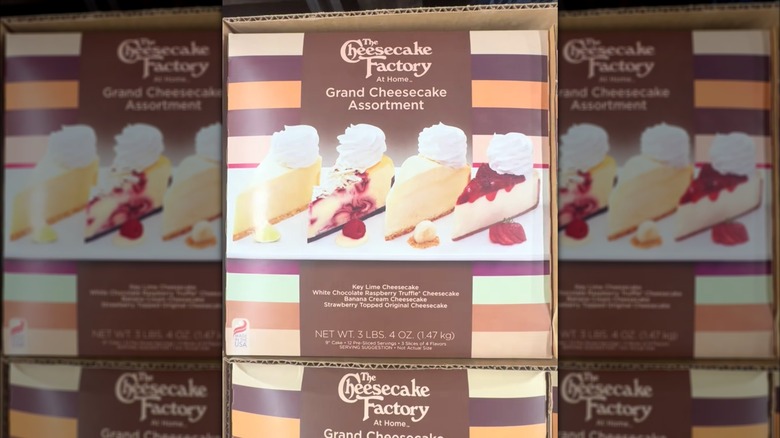 Box of The Cheesecake Factory Grand Cheesecake Assortment