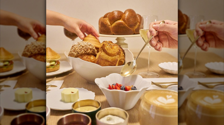 An array of desserts from Lysée bakery