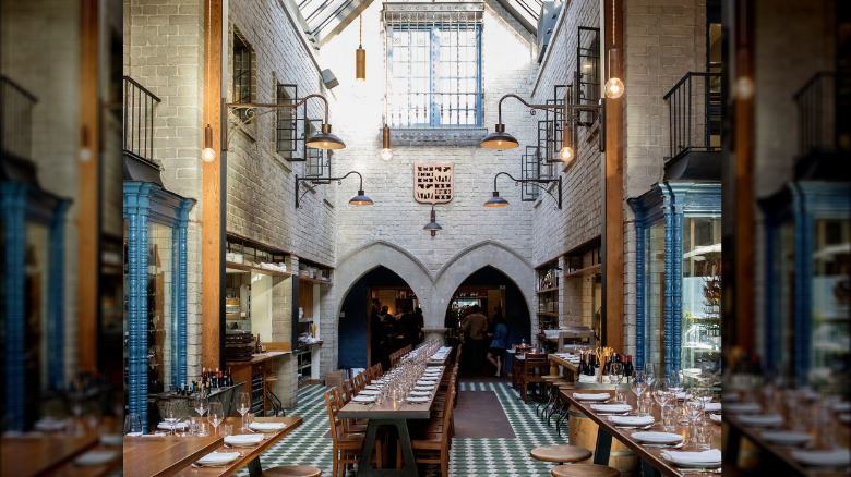 Interior of République in Los Angeles