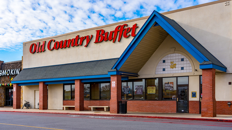 storefront of Old Country Buffet