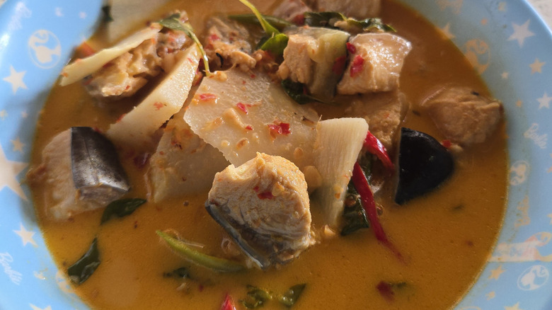 swai in Thai soup