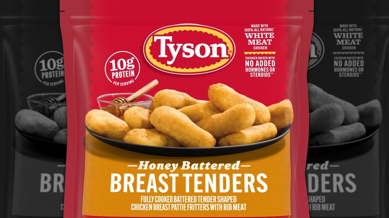 Official package artwork of Honey Battered Breast Tenders