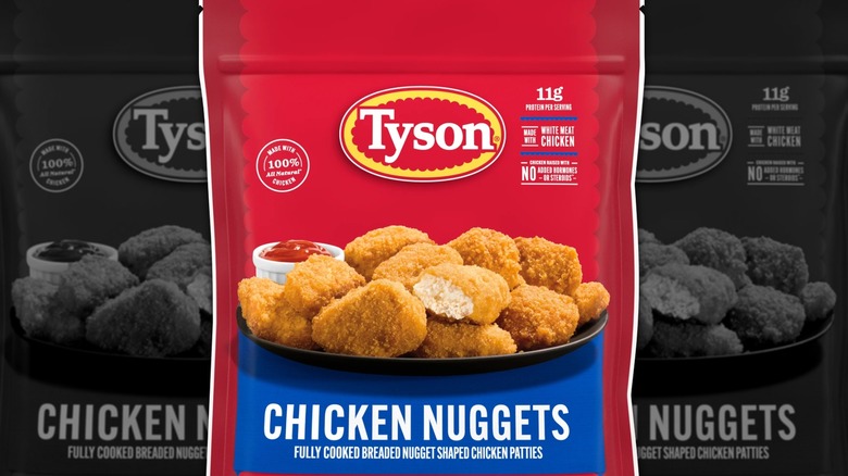 Official picture of Tyson Chicken Nuggets packaging