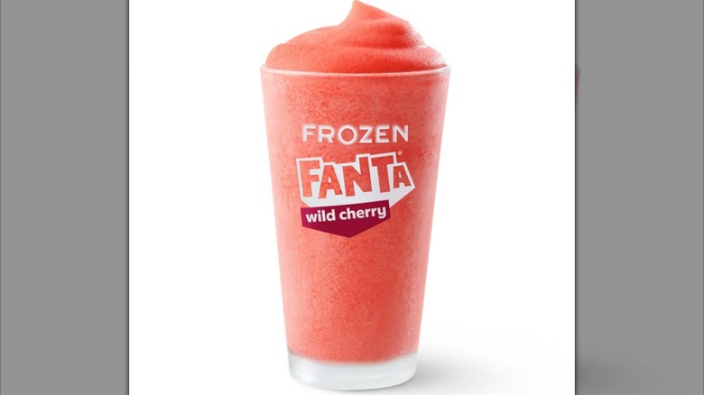 McDonald's Frozen Strawberry Fanta