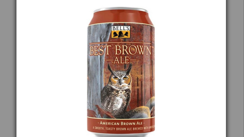 A can of Bell's Best Brown Ale