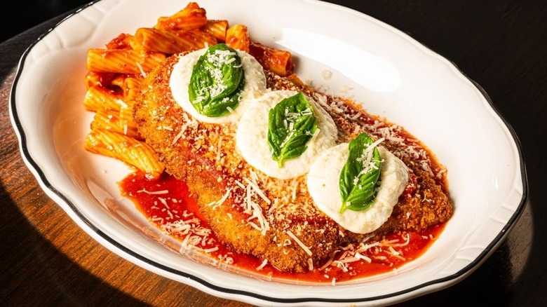 A plate of chicken Parmesan at Maggiano's Little Italy