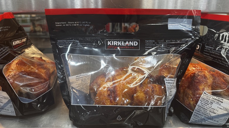 Rotisserie chicken at Costco