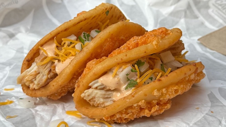 Cheesy Street Chalupas from Taco Bell