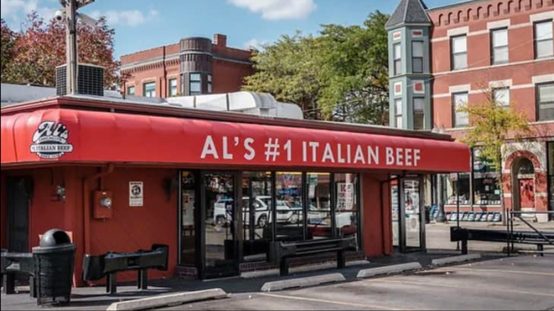 Exterior of Al's Italian Beef