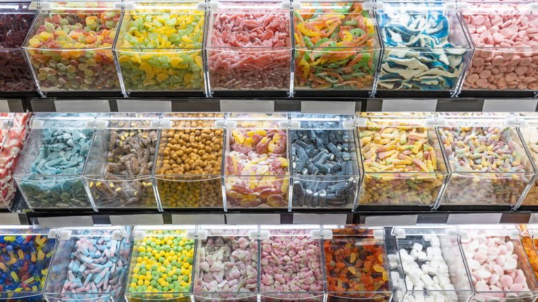 Swedish candy in the store