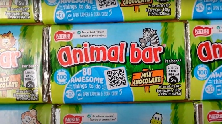 Animal Bars in wrappers