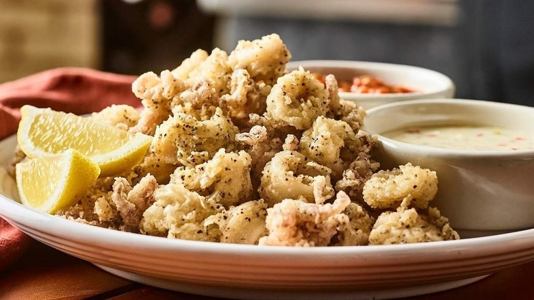 A plate of Calamari at Carrabba's Italian Grill