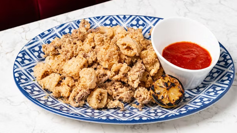 A plate of Calamari Fritté at Maggiano's Little Italy