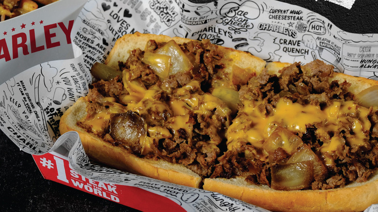 An Old School Cheesesteak at Charley's Cheesesteaks
