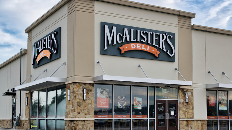 a McAlister's Deli storefront in Texas