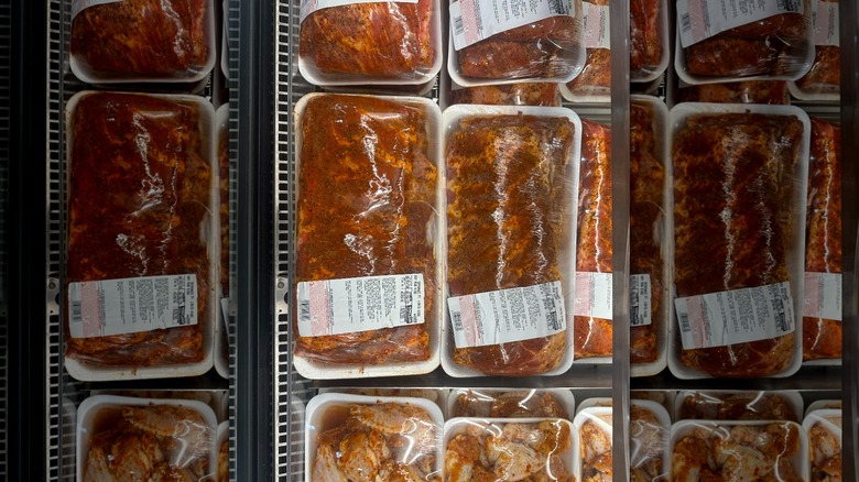 Packages of Kirkland Signature Seasoned St. Louis Ribs
