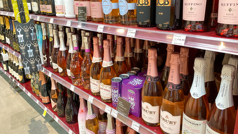 Bubbles for sale at Whole Foods