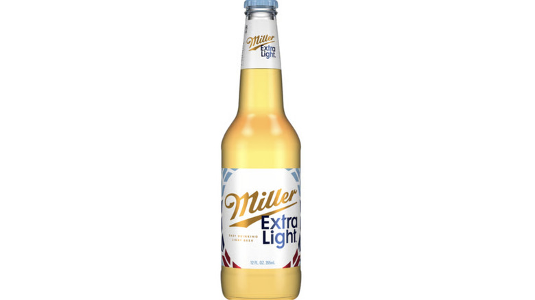 Bottle of Miller Extra Light