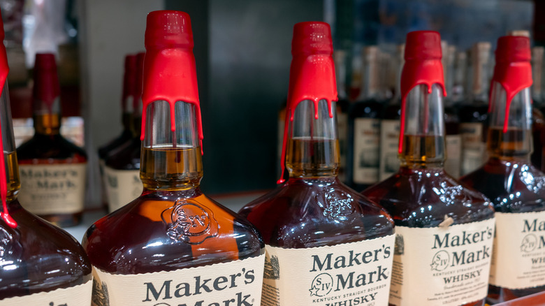 Bottles of Maker's Mark