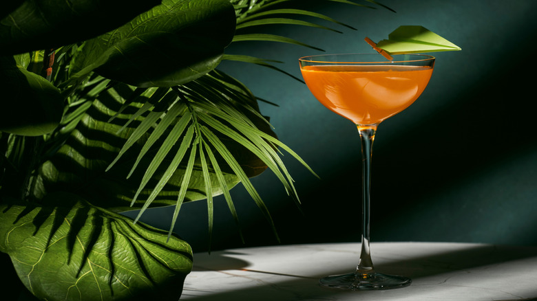 Paper plane cocktail