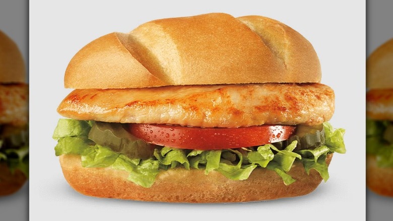 Culver's grilled chicken sandwhich