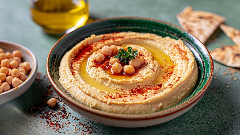 Bowl of hummus