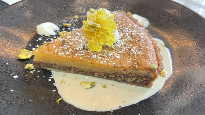 The Baklava Frangipan Tart from Mariposa