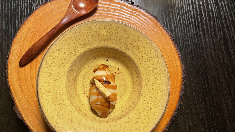 A sweet and savory amuse bouche from Counter-