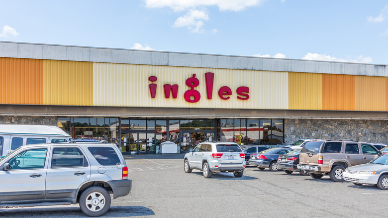 Parking lot of Ingles Market.