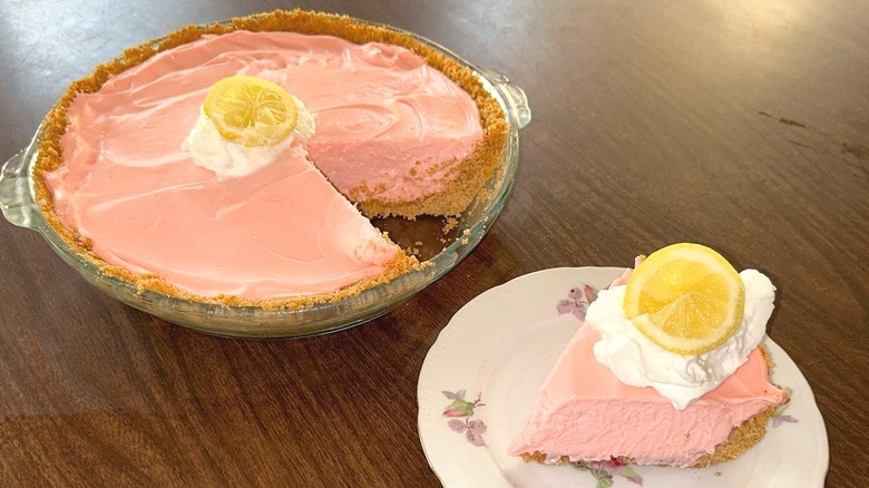 pink kool-aid pie
