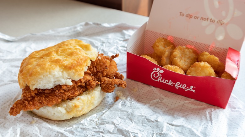 Chick-fil-A chicken sandwich