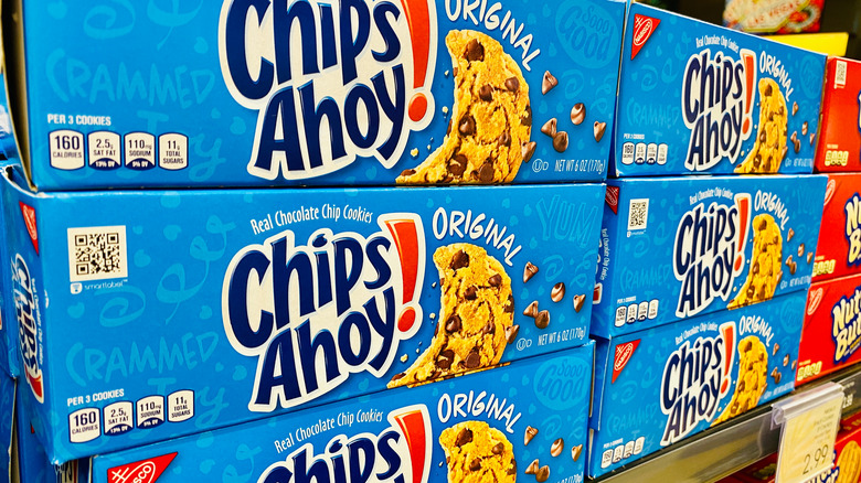 boxes of Chips Ahoy