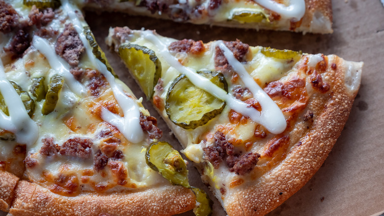 Pickle pizza